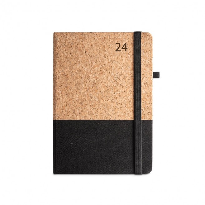 Agenda em cortiça e linho Personalizada Agenda em cortiça e linho Personalizada