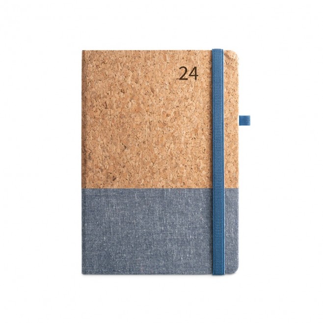 Agenda em cortiça e linho Personalizada Agenda em cortiça e linho Personalizada