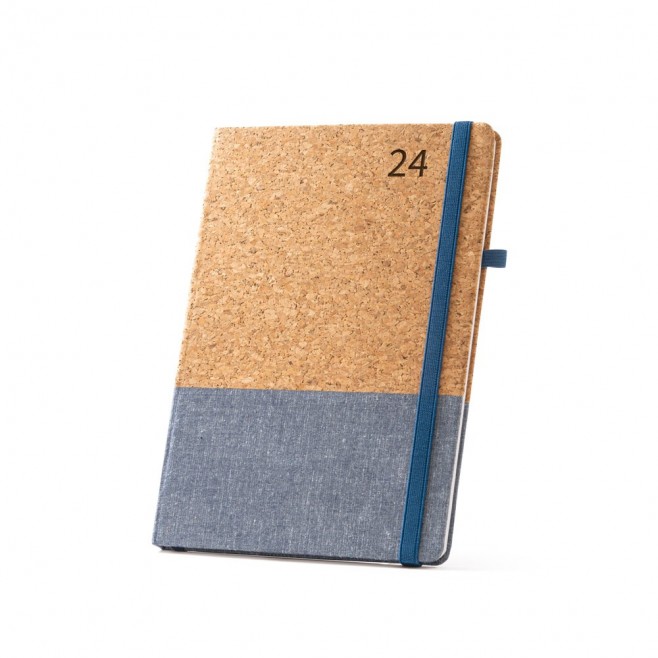 Agenda em cortiça e linho Personalizada Agenda em cortiça e linho Personalizada