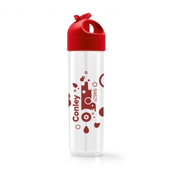 Squeeze Plástico PS 500 ML Com Tampa Colorida Personalizado Squeeze Plástico PS 500 ML Com Tampa Colorida Personalizado