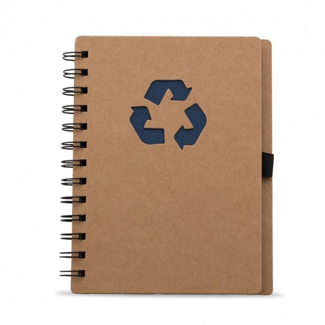 Bloco de Anotação Ecológico com Capa em Papel Kraft Bloco de Anotação Ecológico com Capa em Papel Kraft