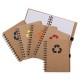 Bloco de Anotação Ecológico com Capa em Papel Kraft Bloco de Anotação Ecológico com Capa em Papel Kraft