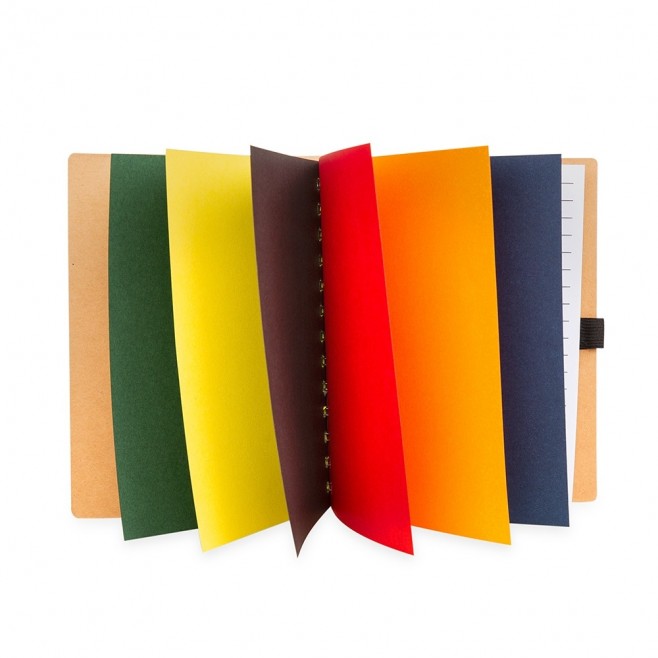 Bloco de Anotação Ecológico com Capa em Papel Kraft Bloco de Anotação Ecológico com Capa em Papel Kraft