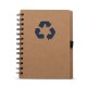 Bloco de Anotação Ecológico com Capa em Papel Kraft Bloco de Anotação Ecológico com Capa em Papel Kraft