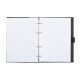 Caderno Fichário de Couro Sintético Personalizado Caderno Fichário de Couro Sintético Personalizado