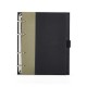 Caderno Fichário de Couro Sintético Personalizado Caderno Fichário de Couro Sintético Personalizado