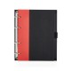 Caderno Fichário de Couro Sintético Personalizado Caderno Fichário de Couro Sintético Personalizado
