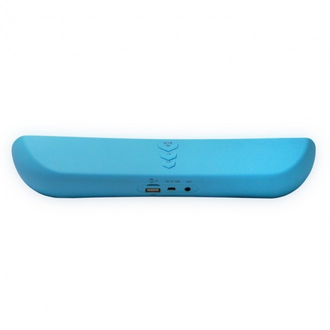 Caixa de Som Emborrachada com Bluetooth