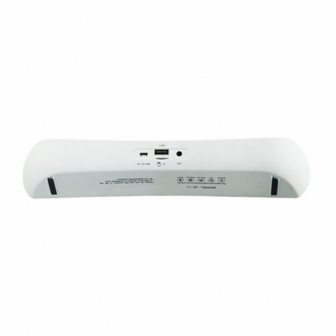 Caixa de Som Emborrachada com Bluetooth