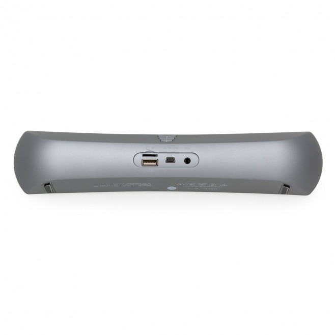 Caixa de Som Emborrachada com Bluetooth