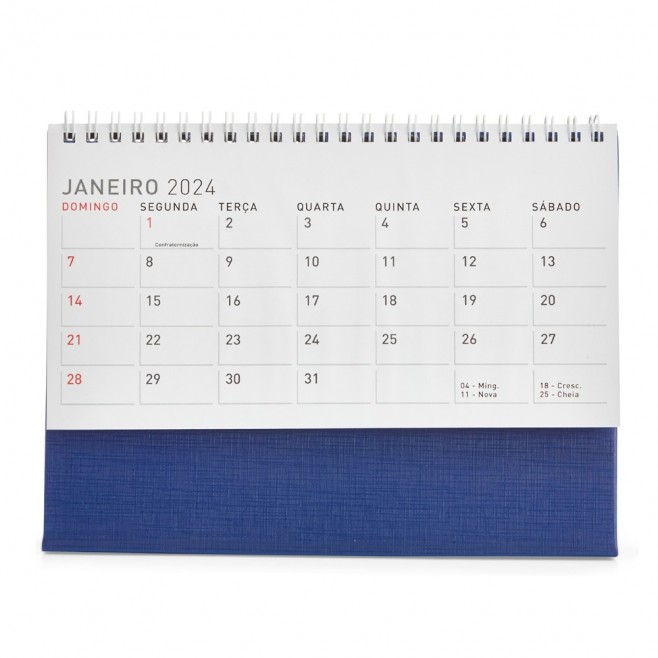 Calendário de Mesa 2024 Personalizado Calendário de Mesa 2024 Personalizado