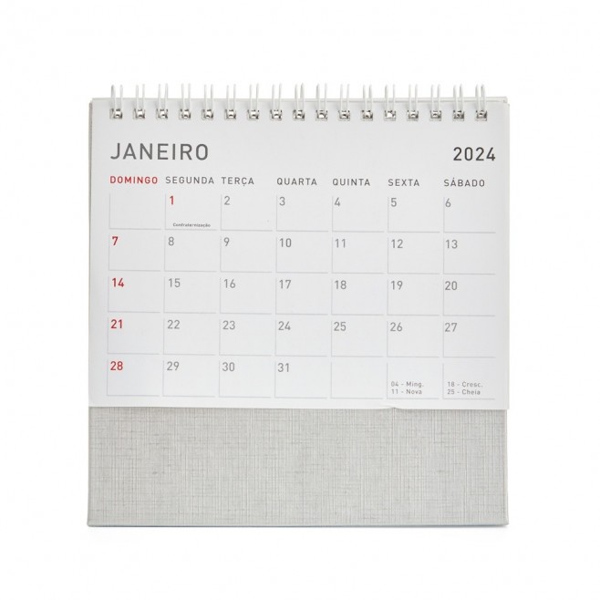 Calendário de Mesa 2024 Personalizado Calendário de Mesa 2024 Personalizado