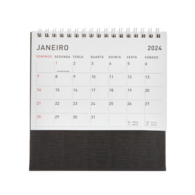 Calendário de Mesa 2024 Personalizado Calendário de Mesa 2024 Personalizado