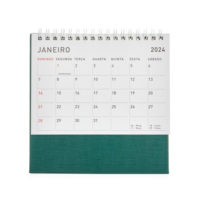 Calendário de Mesa 2024 Personalizado Calendário de Mesa 2024 Personalizado