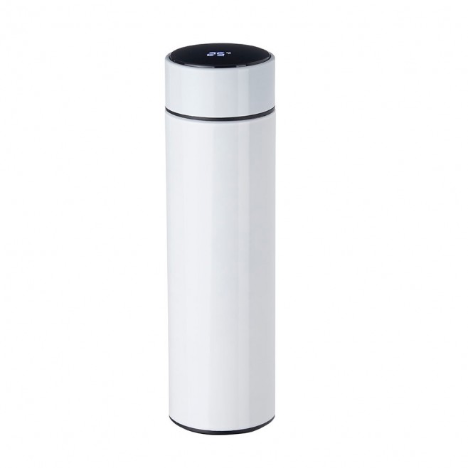 Garrafa Térmica de Inox 450 ml com Display de Led