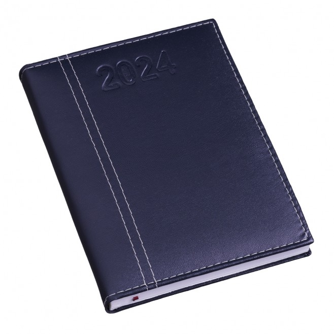 Agenda Diária Couro Sintético Personalizada 2024 Agenda Diária Couro Sintético Personalizada 2024