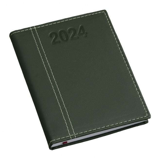Agenda Diária Couro Sintético Personalizada 2024 Agenda Diária Couro Sintético Personalizada 2024