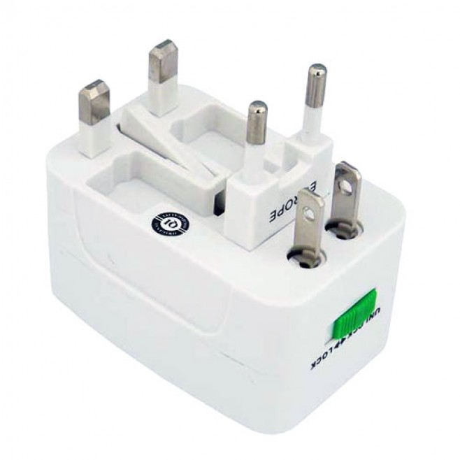 Adaptador Universal para Tomada Personalizado Adaptador Universal para Tomada Personalizado