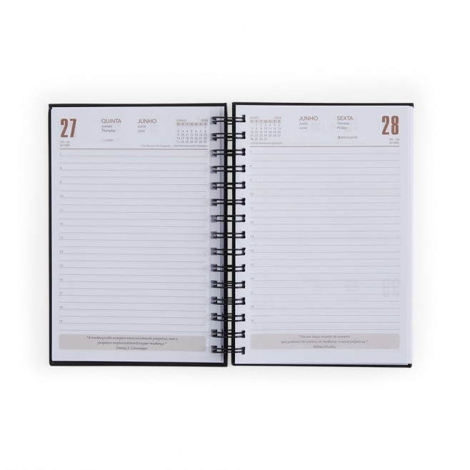 Agenda 2024 Cromato para Brindes Personalizado Agenda 2024 Cromato para Brindes Personalizado