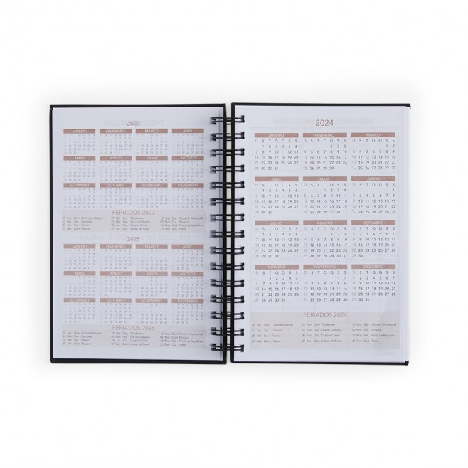 Agenda 2024 Cromato para Brindes Personalizado Agenda 2024 Cromato para Brindes Personalizado