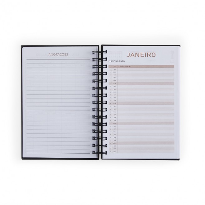 Agenda 2024 Cromato para Brindes Personalizado Agenda 2024 Cromato para Brindes Personalizado