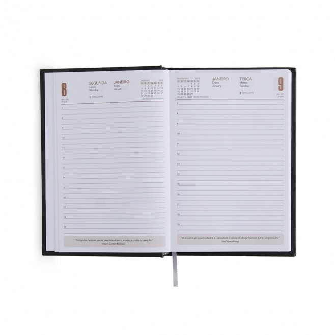 Agenda 2024 Cromato Personalizado com Logo Agenda 2024 Cromato Personalizado com Logo