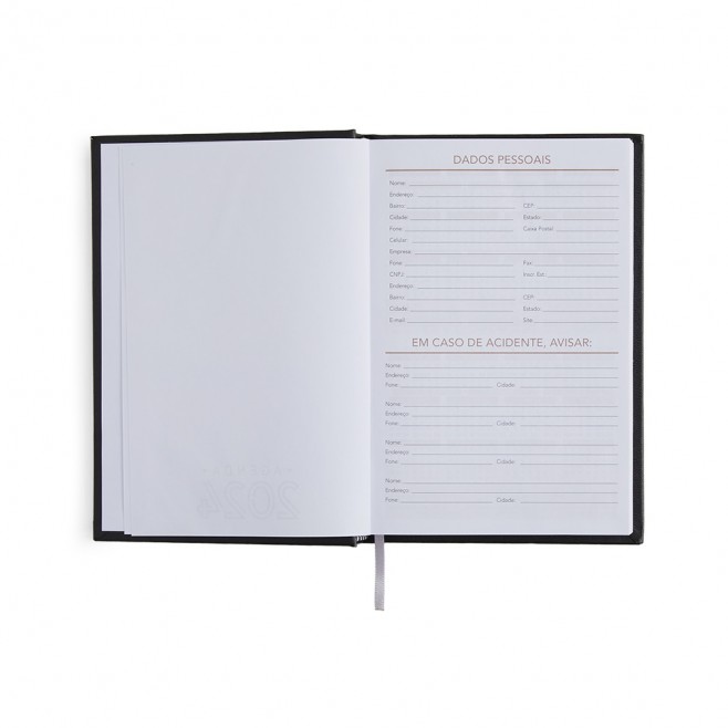 Agenda 2024 Cromato Personalizado com Logo Agenda 2024 Cromato Personalizado com Logo
