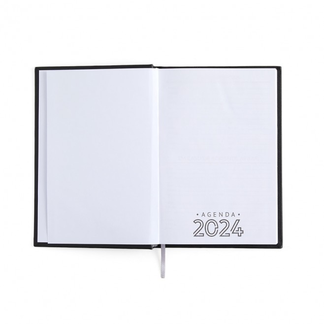 Agenda 2024 Emborrachada Personalizado com Logo Agenda 2024 Emborrachada Personalizado com Logo