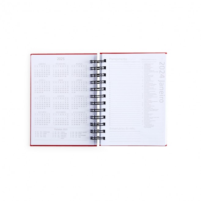 Agenda 2024 Emborrachada Personalizado para Brindes Agenda 2024 Emborrachada Personalizado para Brindes