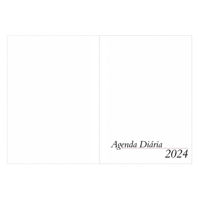 Agenda diária 2024 Personalizada com Logo Agenda diária 2024 Personalizada com Logo