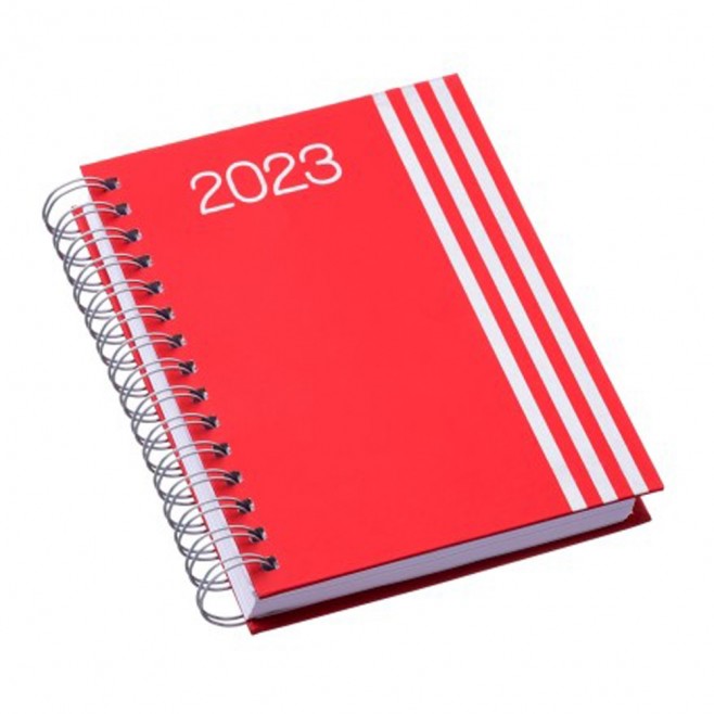 Agenda Diária 2024 Wire-o Personalizada Agenda Diária 2024 Wire-o Personalizada