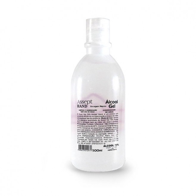 Álcool em Gel 70% Personalizado Álcool em Gel 70% Personalizado