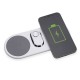 Base Dual Indução Para Celulares e Smartwatch Personalizada Com Logotipo Base Dual Indução Para Celulares e Smartwatch Personalizada Com Logotipo