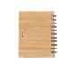 Bloco de Anotação Com Caneta Personalizado Bambu Bloco de Anotação Com Caneta Personalizado Bambu