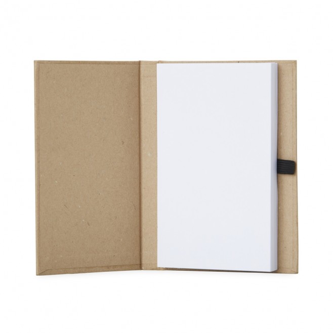 Bloco de Anotações em Kraft com Porta Caneta com Logo para Brindes Bloco de Anotações em Kraft com Porta Caneta com Logo para Brindes