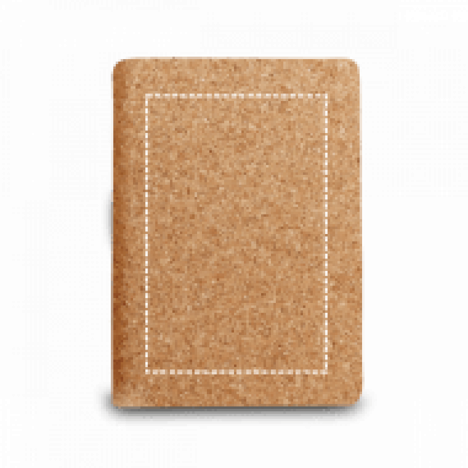 Bloco De Notas Ecológico A5 Cortiça Personalizado Bloco De Notas Ecológico A5 Cortiça Personalizado