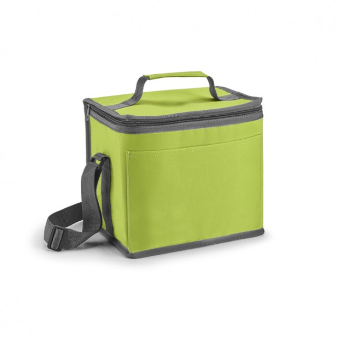 Bolsa Térmica Com Alça Ajustável e Bolso Frontal Bolsa Térmica Com Alça Ajustável e Bolso Frontal