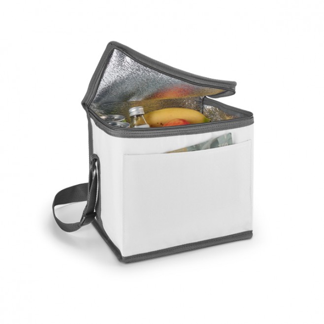 Bolsa Térmica Com Alça Ajustável e Bolso Frontal Bolsa Térmica Com Alça Ajustável e Bolso Frontal