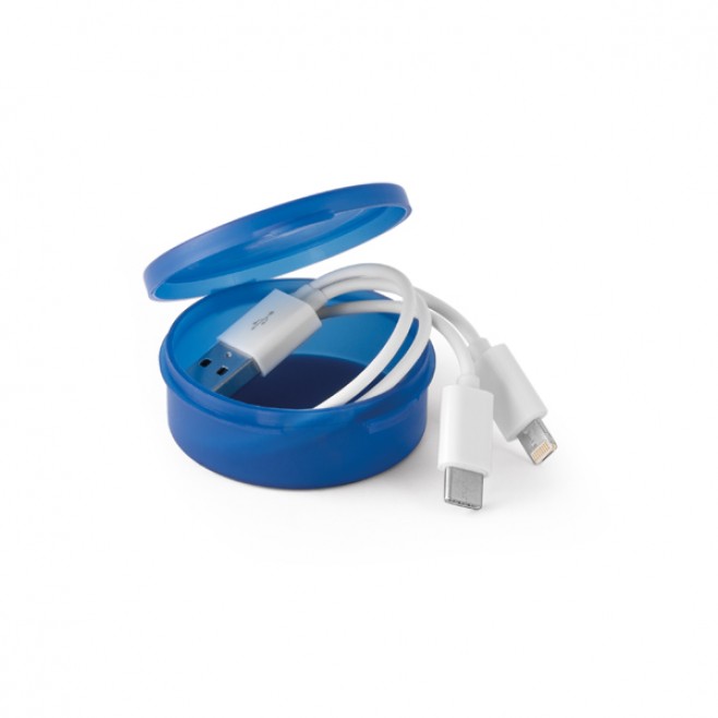 Cabo USB 3 em 1 Promocional Personalizado Cabo USB 3 em 1 Promocional Personalizado