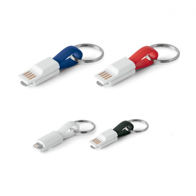 Cabo USB Com Conector 2 em 1 Personalizado Cabo USB Com Conector 2 em 1 Personalizado