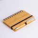 Caderneta Com Caneta Em Bambu Personalizada Para Brinde Caderneta Com Caneta Em Bambu Personalizada Para Brinde