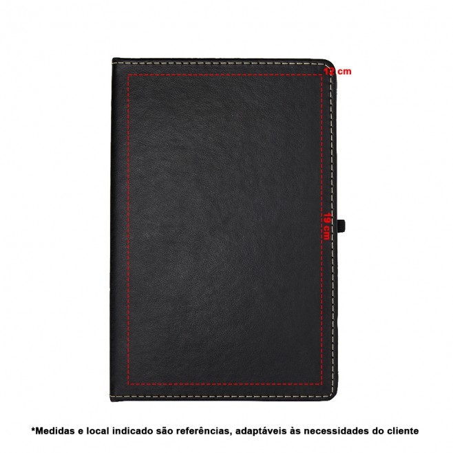 Caderneta em Couro Sintético Personalizada para Brindes Caderneta em Couro Sintético Personalizada para Brindes