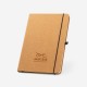 Caderno A5 Em Couro Reciclado Personalizado Caderno A5 Em Couro Reciclado Personalizado