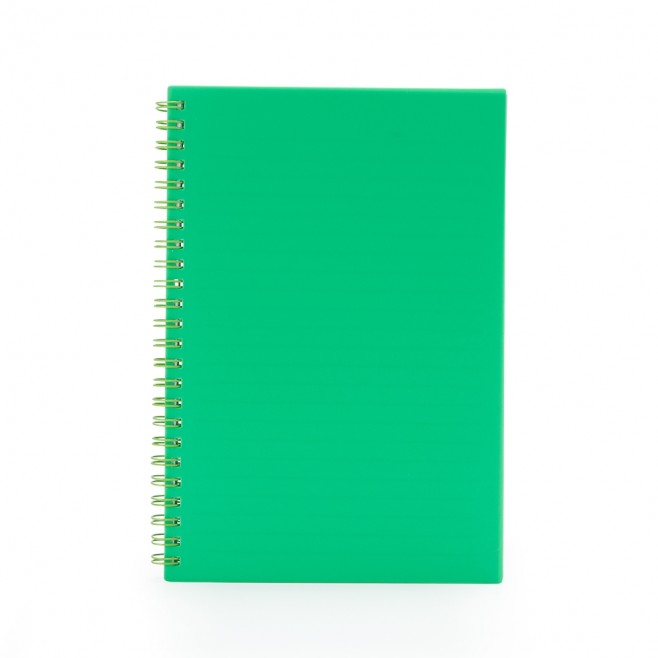 Caderno A5 Plástico Personalizado com Logo Caderno A5 Plástico Personalizado com Logo