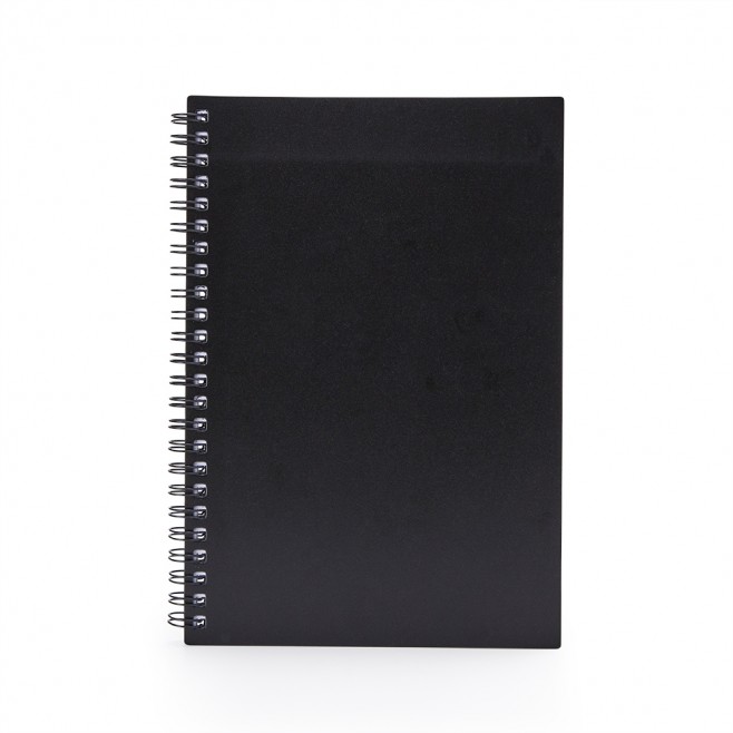 Caderno A5 Plástico Personalizado com Logo Caderno A5 Plástico Personalizado com Logo