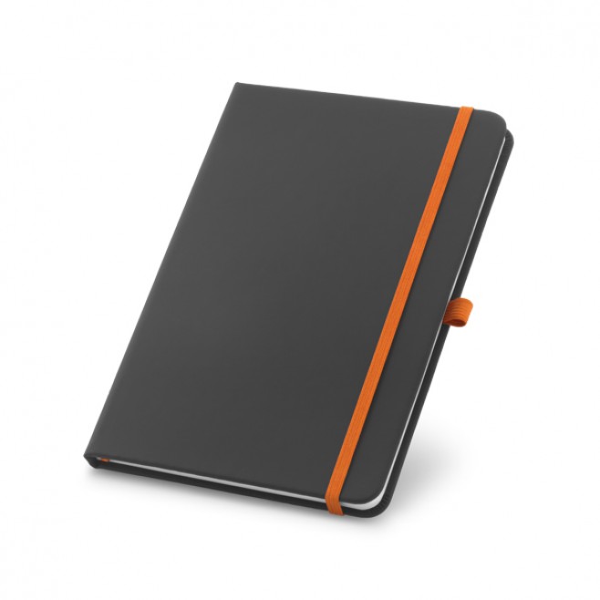 Caderno Capa Couro Sintético Com Elástico Colorido Caderno Capa Couro Sintético Com Elástico Colorido