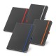 Caderno Capa Couro Sintético Com Elástico Colorido Caderno Capa Couro Sintético Com Elástico Colorido