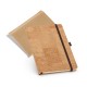 Caderno Para Anotação em Cortiça Com Elástico Caderno Para Anotação em Cortiça Com Elástico
