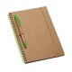 Caderno Cartão Ecológico Personalizado Caderno Cartão Ecológico Personalizado