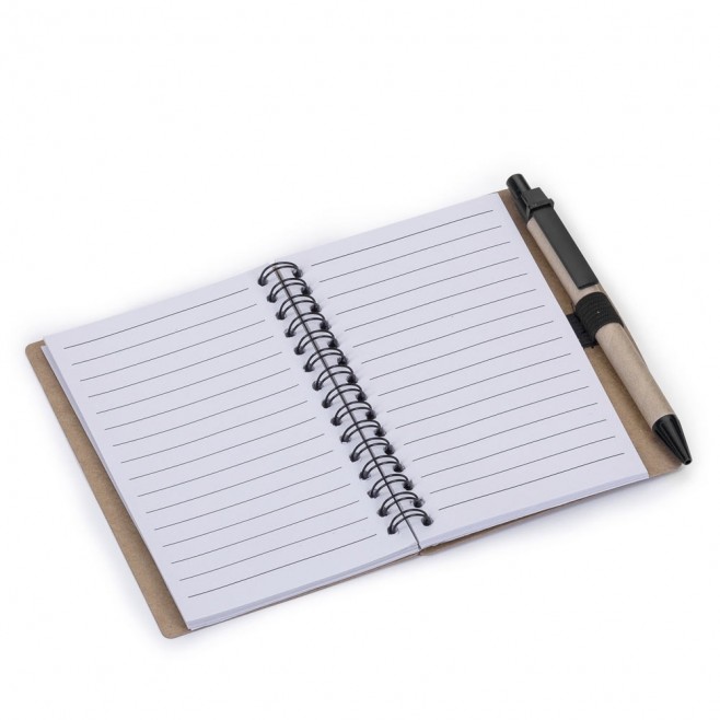 Caderno de Anotações Ecológico Personalizado Com Caneta Caderno de Anotações Ecológico Personalizado Com Caneta